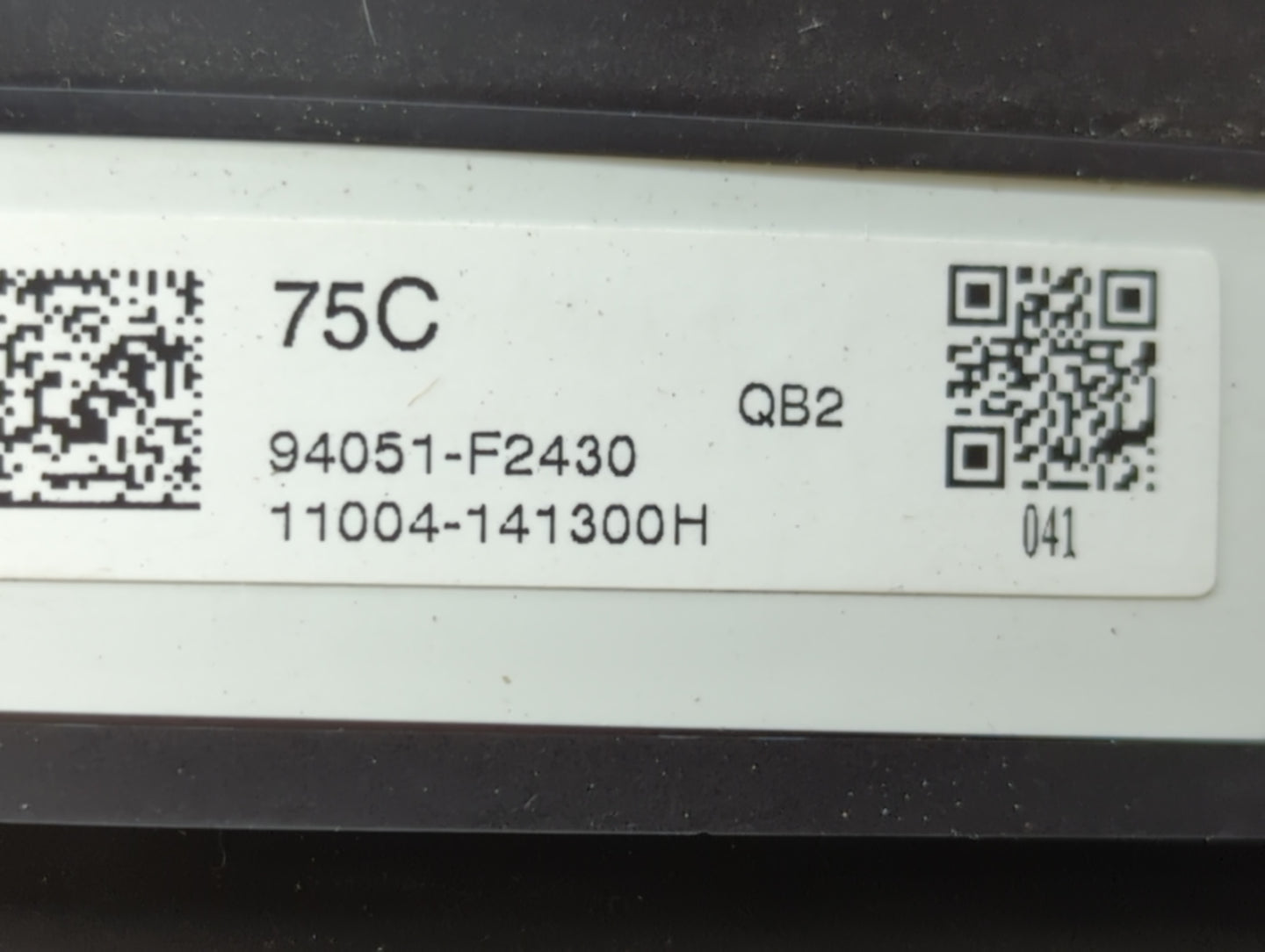 2019-2020 Hyundai Elantra Instrument Cluster Speedometer Gauges P/N:94051-F2430 Fits Fits 2019 2020 OEM Used Auto Parts - Oe