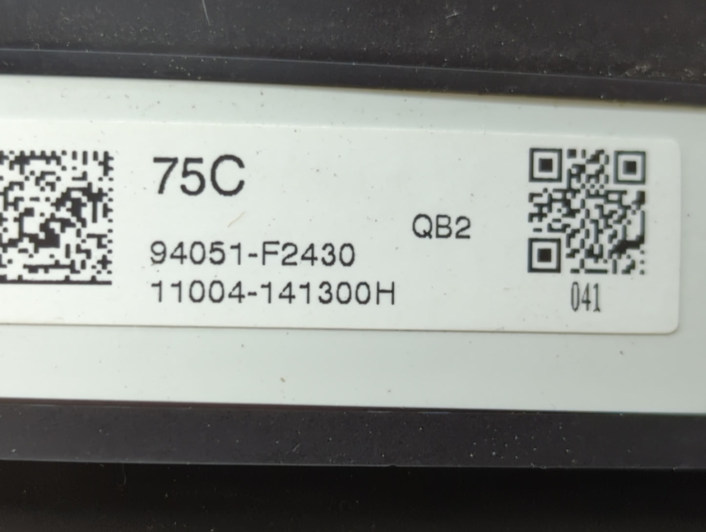 2019-2020 Hyundai Elantra Instrument Cluster Speedometer Gauges P/N:94051-F2430 Fits Fits 2019 2020 OEM Used Auto Parts - Oe