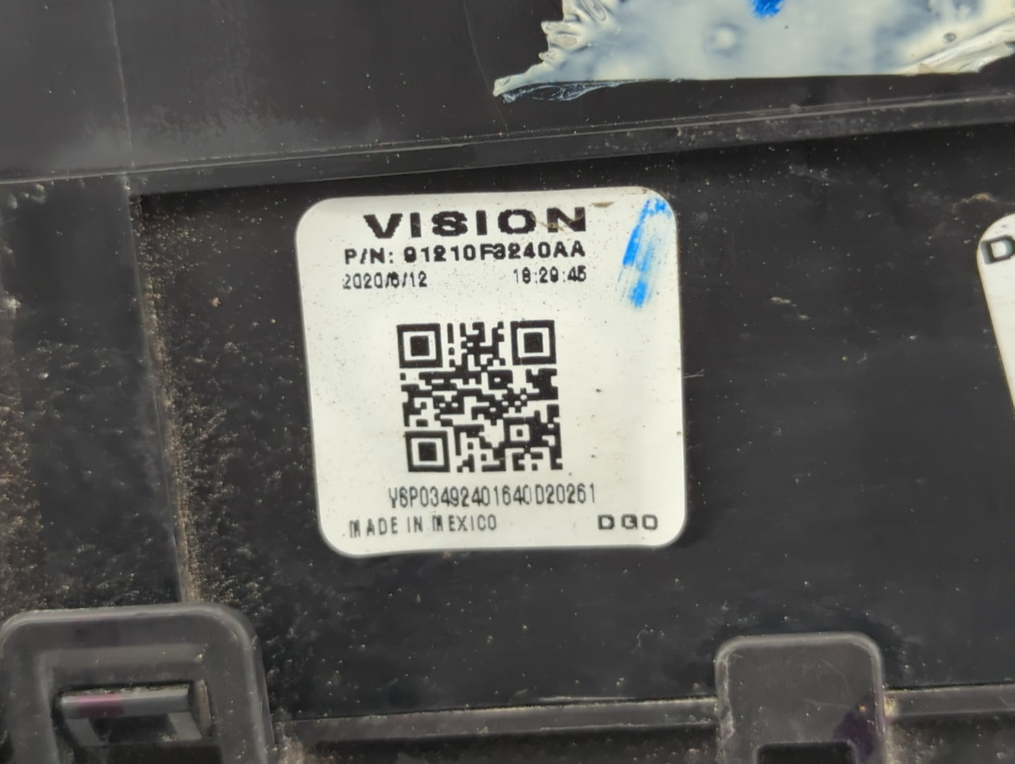 2019-2020 Hyundai Elantra Fusebox Fuse Box Panel Relay Module P/N:91210F3240AA Fits Fits 2019 2020 OEM Used Auto Parts - Oem