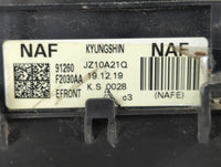 2019-2020 Hyundai Elantra Fusebox Fuse Box Panel Relay Module P/N:91260 F2030AA Fits Fits 2019 2020 OEM Used Auto Parts - Oe