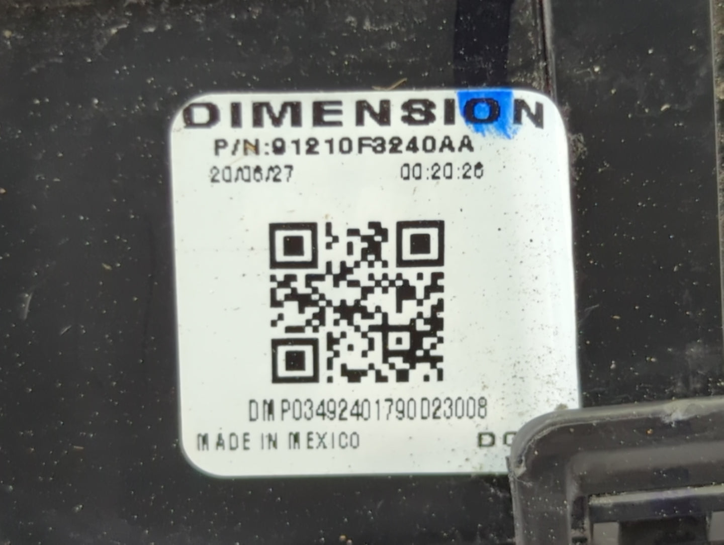 2019-2020 Hyundai Elantra Fusebox Fuse Box Panel Relay Module P/N:91210F3240AA Fits Fits 2019 2020 OEM Used Auto Parts - Oem