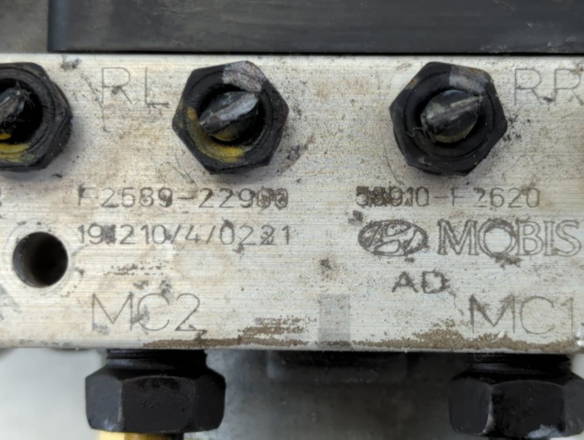 2019-2020 Hyundai Elantra Anti-Lock Brake ABS Pump Module Actuator OEM P/N:F2589-22900 Fits Fits 2019 2020 OEM Used Auto Par