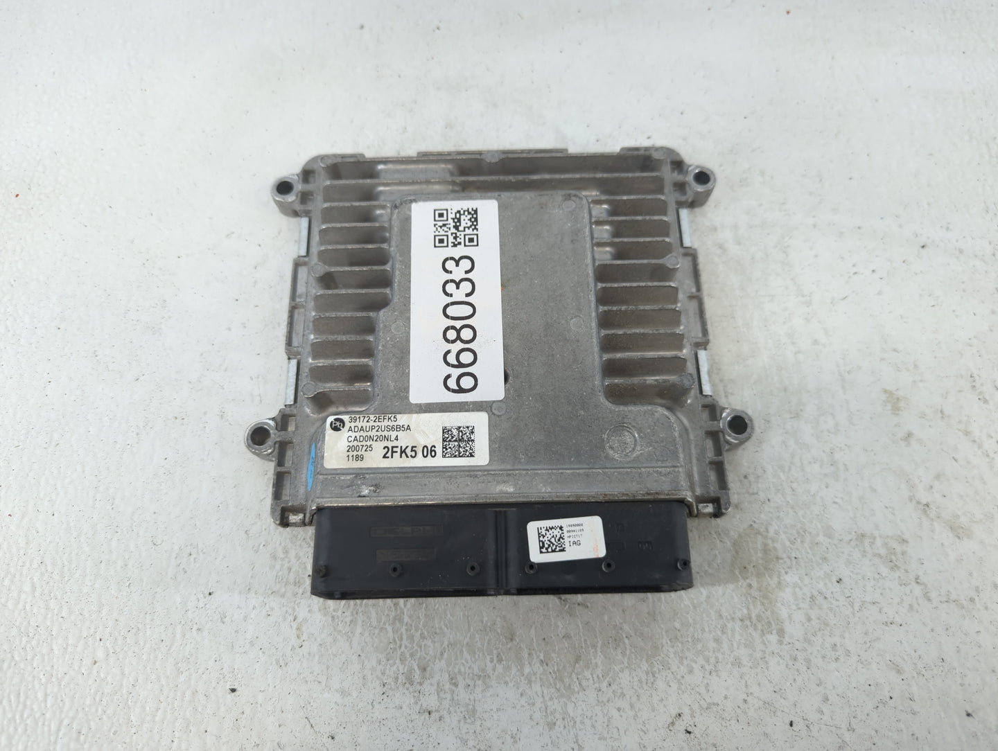 2020 Hyundai Elantra PCM Engine Control Computer ECU ECM PCU OEM P/N:39173-2EFK5 39172-2EFK5 Fits OEM Used Auto Parts - Oemu
