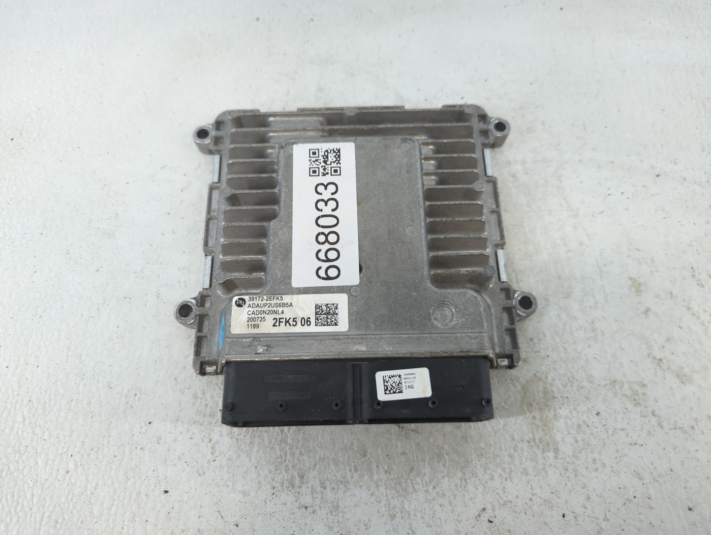2020 Hyundai Elantra PCM Engine Control Computer ECU ECM PCU OEM P/N:39173-2EFK5 39172-2EFK5 Fits OEM Used Auto Parts - Oemu
