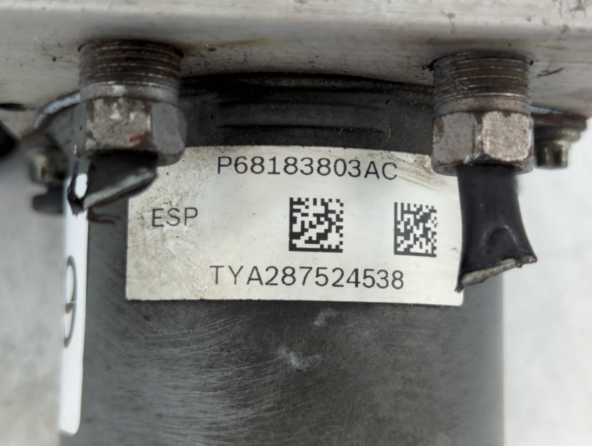 2019-2020 Hyundai Elantra Anti-Lock Brake ABS Pump Module Actuator OEM P/N:P68183803AC Fits Fits 2019 2020 OEM Used Auto Par