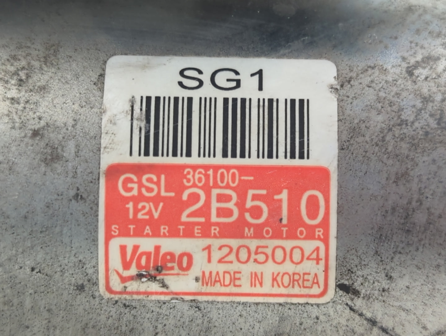 2017-2020 Hyundai Elantra Car Starter Motor Solenoid OEM P/N:36100-2B510 Fits OEM Used Auto Parts - Oemusedautoparts1.com