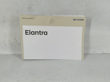 2020 Hyundai Elantra Owners Manual Book Guide P/N:LF30-EU05G OEM Used Auto Parts - Oemusedautoparts1.com