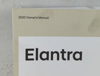 2020 Hyundai Elantra Owners Manual Book Guide P/N:LF30-EU05G OEM Used Auto Parts - Oemusedautoparts1.com