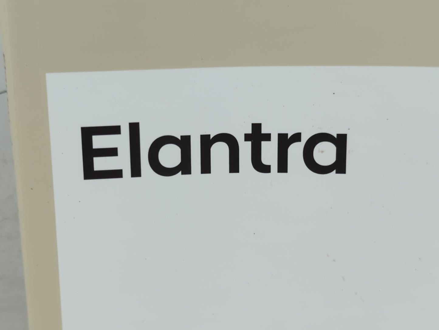 2020 Hyundai Elantra Owners Manual Book Guide P/N:KF2O-EC94B OEM Used Auto Parts - Oemusedautoparts1.com