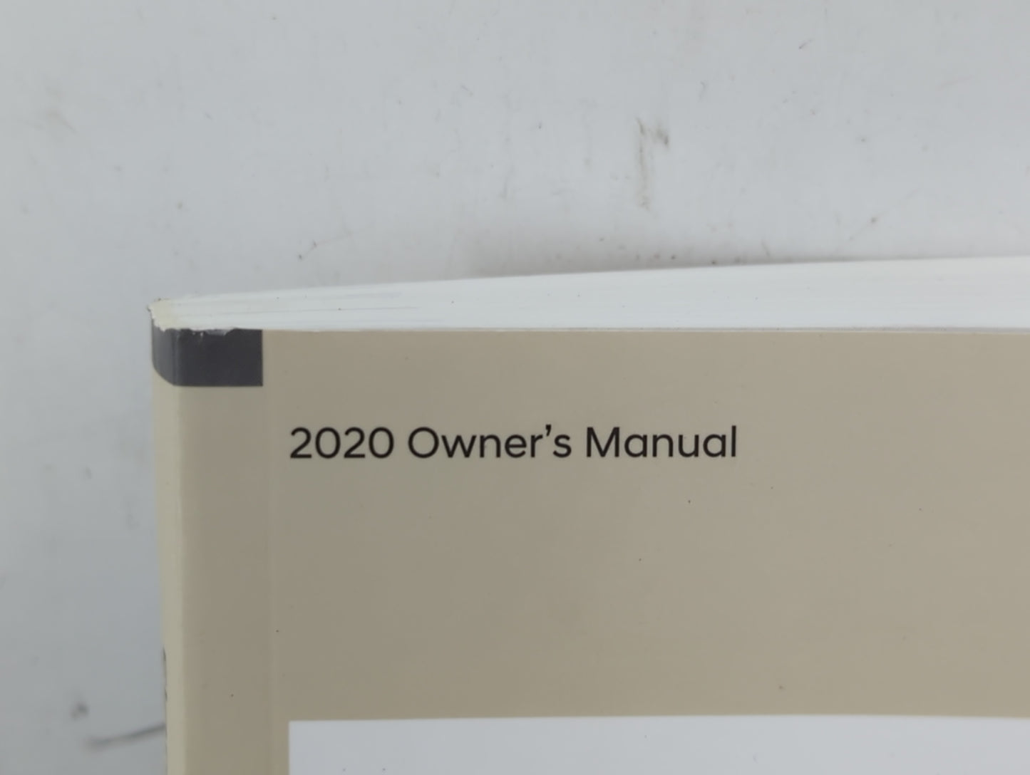 2020 Hyundai Elantra Owners Manual Book Guide P/N:KF2O-EC94B OEM Used Auto Parts - Oemusedautoparts1.com