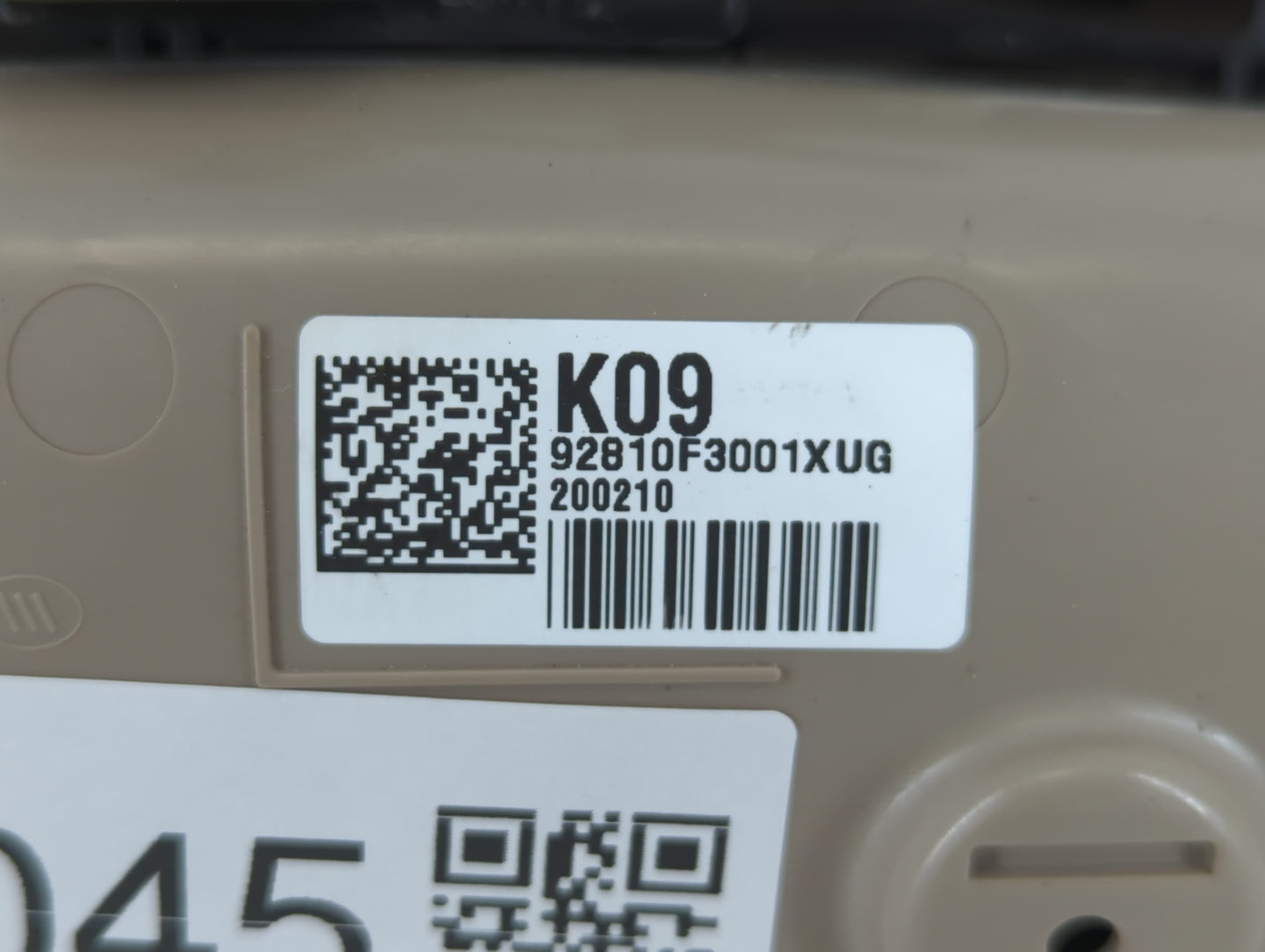 2020 Hyundai Elantra Overhead Roof Console - Oemusedautoparts1.com