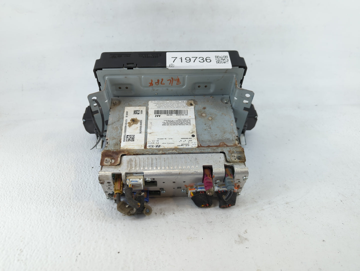 2019-2020 Hyundai Elantra Am Fm Cd Player Radio Receiver - Oemusedautoparts1.com