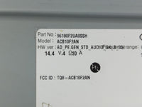 2019-2020 Hyundai Elantra Am Fm Cd Player Radio Receiver - Oemusedautoparts1.com