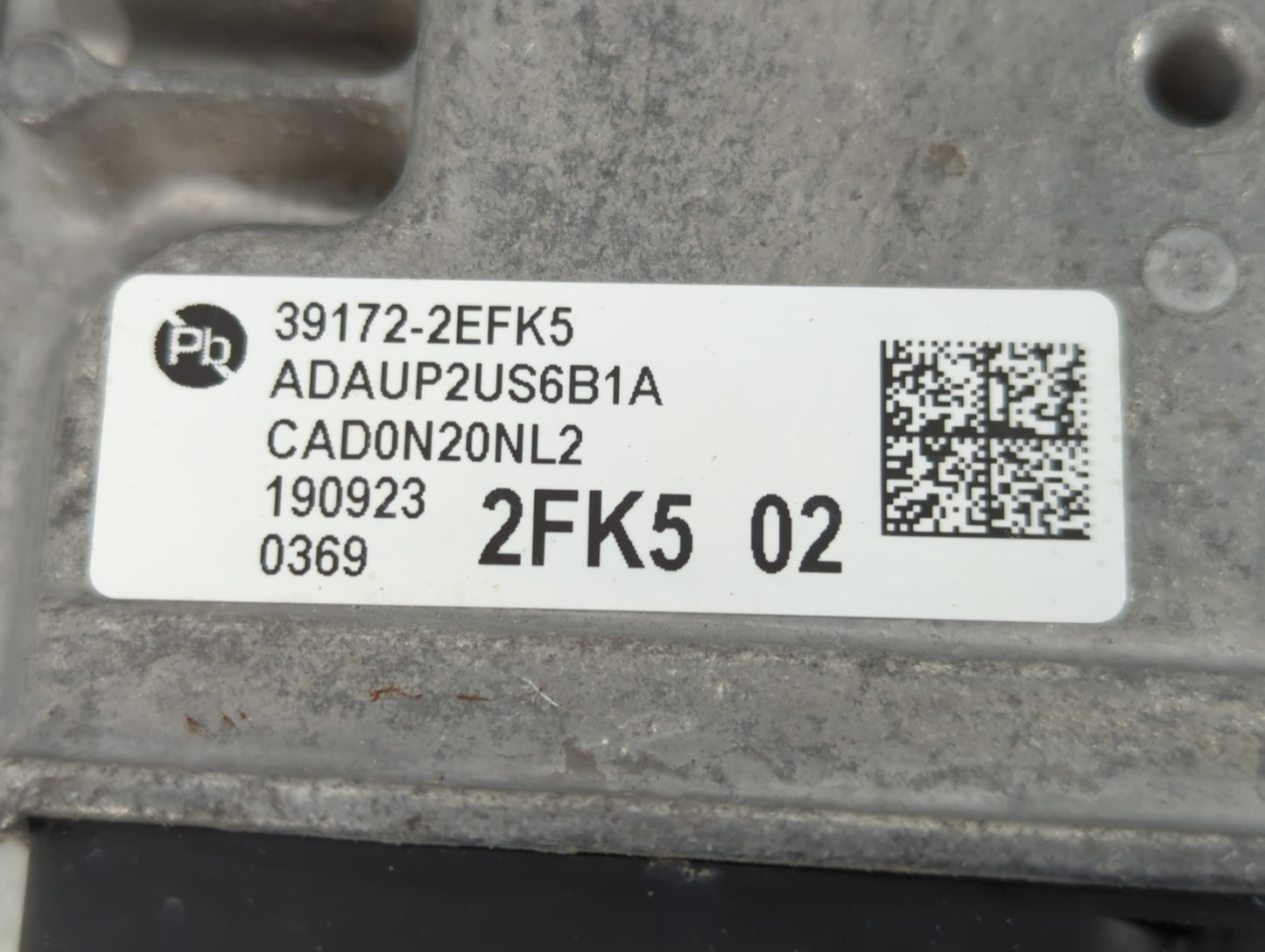 2020 Hyundai Elantra PCM Engine Control Computer ECU ECM PCU OEM P/N:39173-2EFK5 39172-2EFK5 Fits OEM Used Auto Parts - Oemu