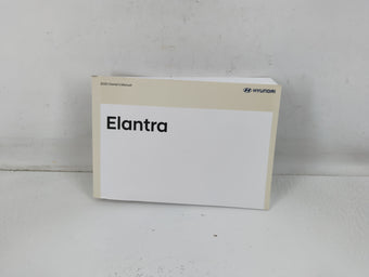compare product 2020 Hyundai Elantra Owners Manual Book Guide P/N:LF3O-EU98B OEM Used Auto Parts