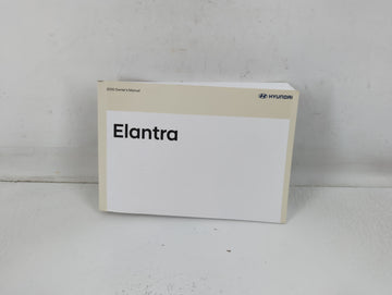 2020 Hyundai Elantra Owners Manual Book Guide P/N:LF3O-EU98B OEM Used Auto Parts - Oemusedautoparts1.com