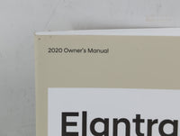 2020 Hyundai Elantra Owners Manual Book Guide P/N:LF30-EU05G OEM Used Auto Parts - Oemusedautoparts1.com