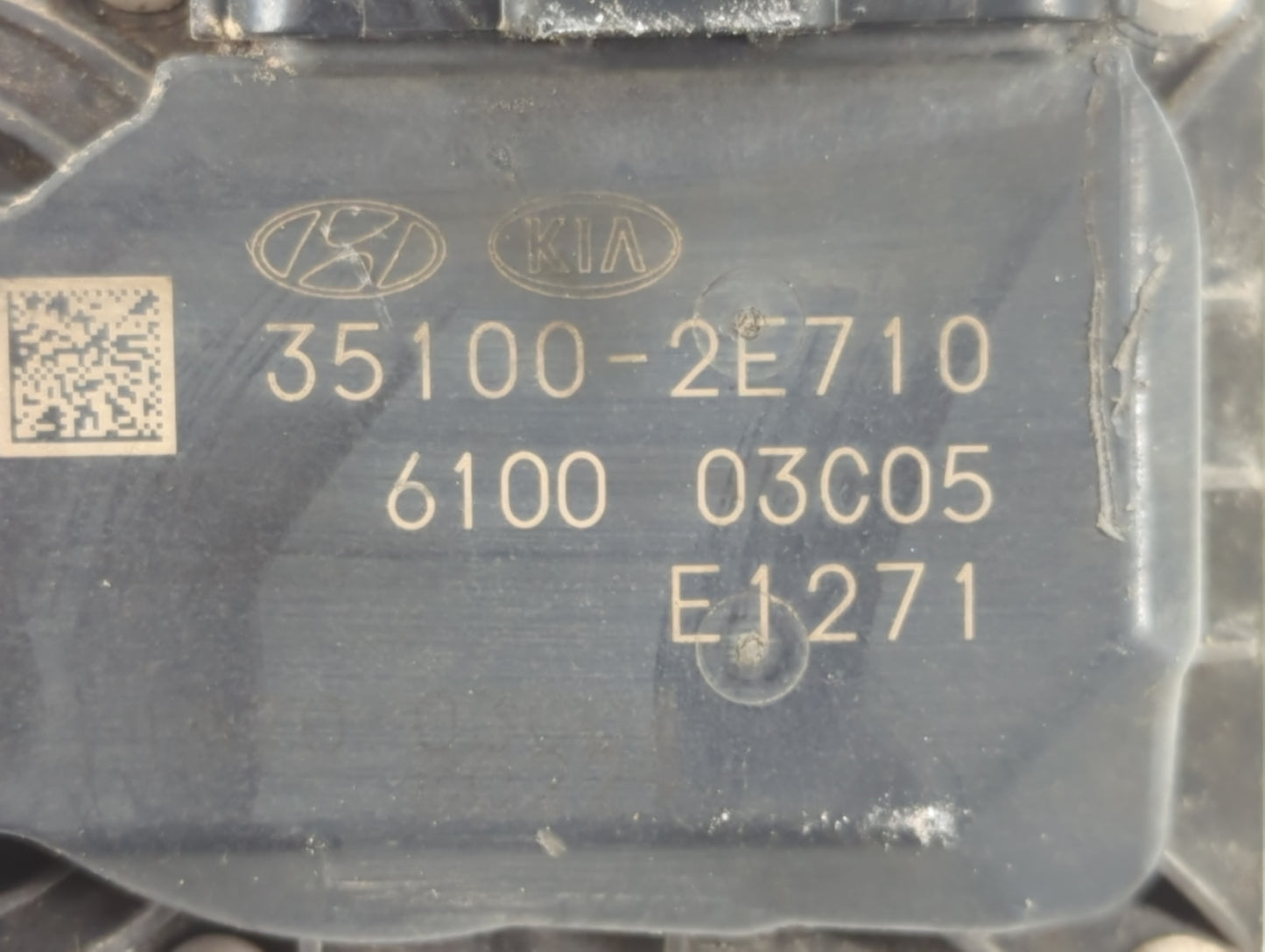 2011-2020 Hyundai Elantra Throttle Body P/N:35100-2E710 Fits Fits 2011 2012 2013 2014 2015 2016 2017 2018 2019 2020 2021 OEM