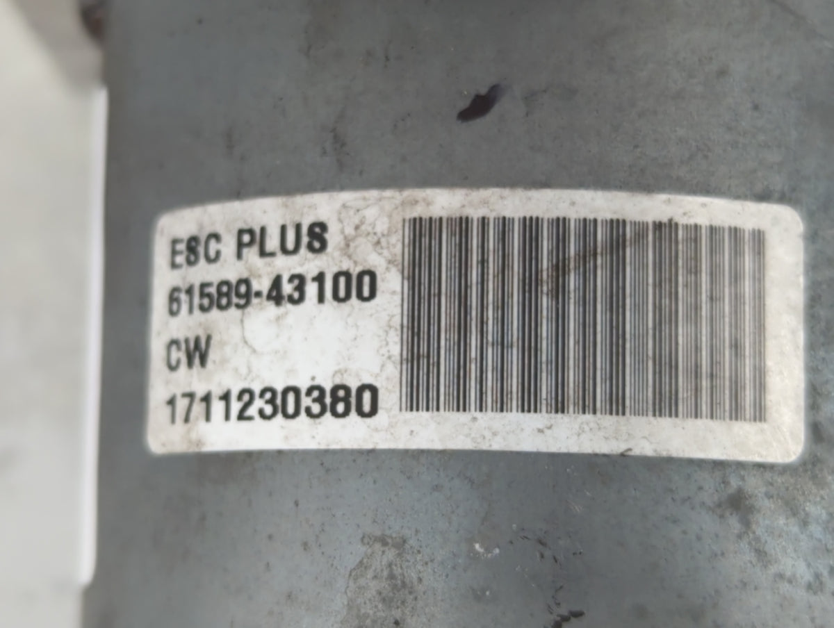 2019-2020 Hyundai Elantra Anti-Lock Brake ABS Pump Module Actuator OEM P/N:61589-43100 Fits Fits 2019 2020 OEM Used Auto Par