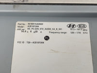 2019-2020 Hyundai Elantra Radio AM FM Cd Player Receiver Replacement P/N:96180F2UA0SSH Fits Fits 2019 2020 OEM Used Auto Par