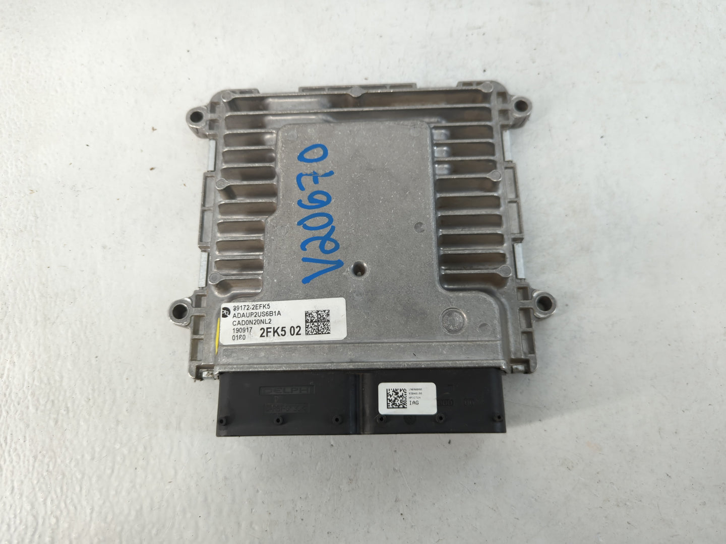 2020 Hyundai Elantra PCM Engine Control Computer ECU ECM PCU OEM P/N:39172-2EFK5 Fits OEM Used Auto Parts - Oemusedautoparts
