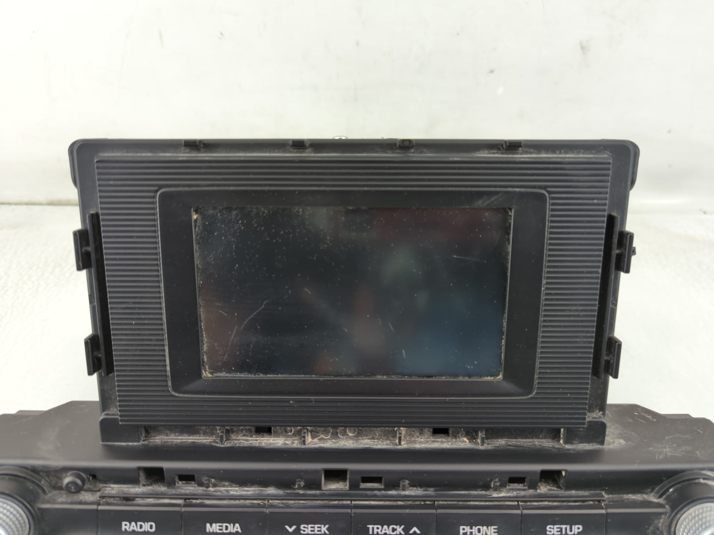 2019-2020 Hyundai Elantra Radio AM FM Cd Player Receiver Replacement P/N:96180F2UASSH Fits Fits 2019 2020 OEM Used Auto Part