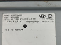 2019-2020 Hyundai Elantra Radio AM FM Cd Player Receiver Replacement P/N:96180F2UASSH Fits Fits 2019 2020 OEM Used Auto Part