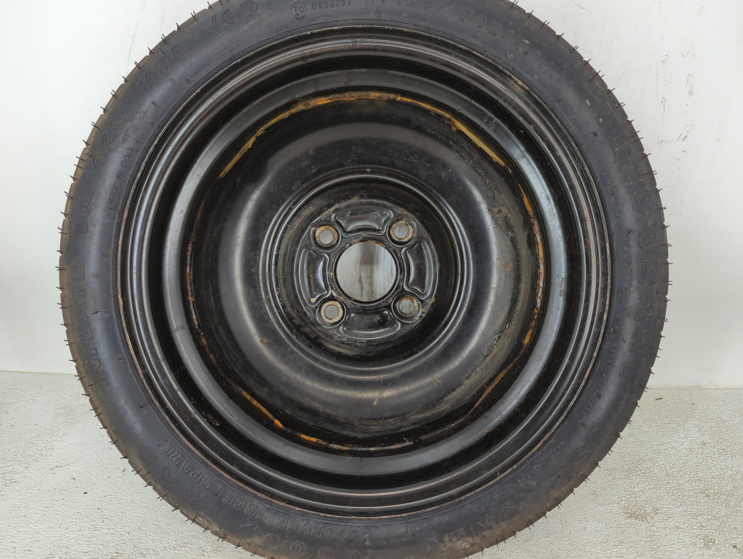 2011-2022 Hyundai Elantra Spare Donut Tire Wheel Rim Oem - Oemusedautoparts1.com