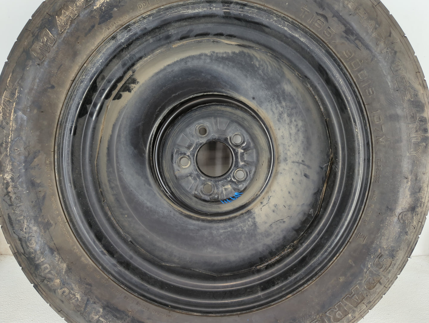 2019-2020 Hyundai Elantra Spare Donut Tire Wheel Rim Oem - Oemusedautoparts1.com