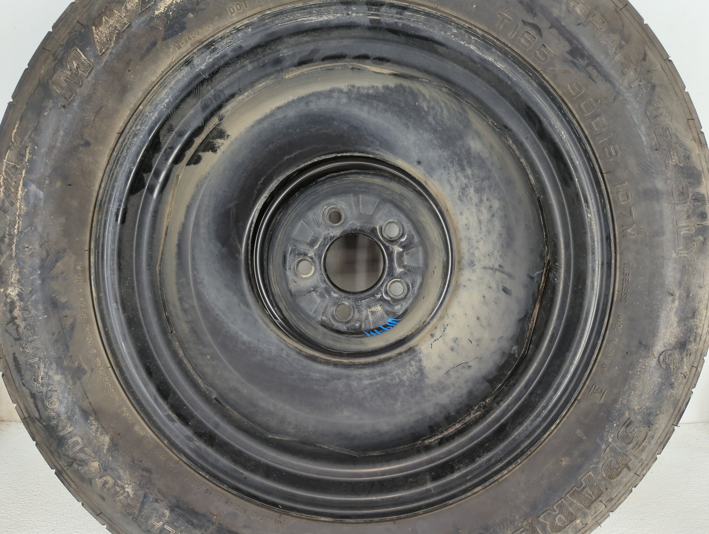 2019-2020 Hyundai Elantra Spare Donut Tire Wheel Rim Oem - Oemusedautoparts1.com