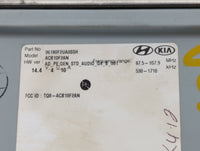 2019-2020 Hyundai Elantra Radio AM FM Cd Player Receiver Replacement P/N:96160-F2UC0SSH Fits Fits 2019 2020 OEM Used Auto Pa