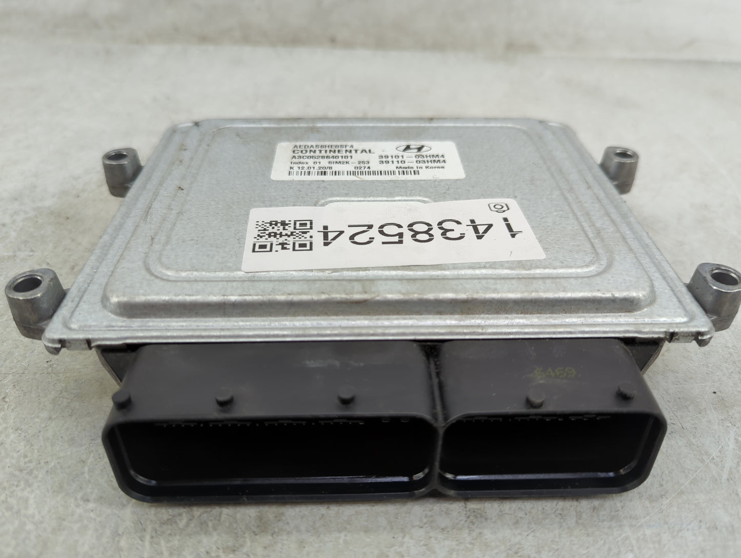 2017-2020 Hyundai Ioniq PCM Engine Control Computer ECU ECM PCU OEM P/N:AEDAS6HE0SF4 A3C0528640101 Fits Fits 2017 2018 2019 