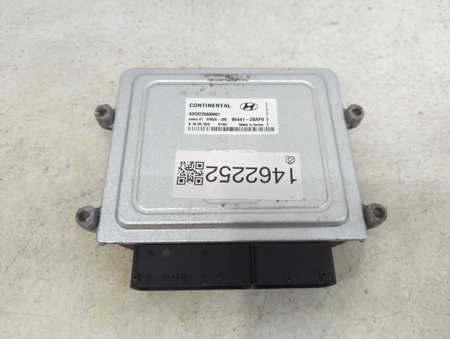 2017-2020 Hyundai Ioniq PCM Engine Control Computer ECU ECM PCU OEM P/N:95441-2BAP0 A3C0225630001 Fits Fits 2017 2018 2019 2