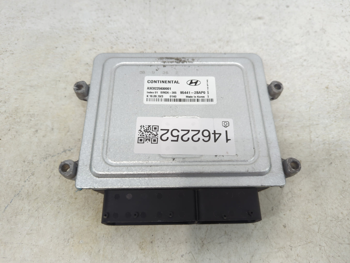 2017-2020 Hyundai Ioniq PCM Engine Control Computer ECU ECM PCU OEM P/N:95441-2BAP0 A3C0225630001 Fits Fits 2017 2018 2019 2