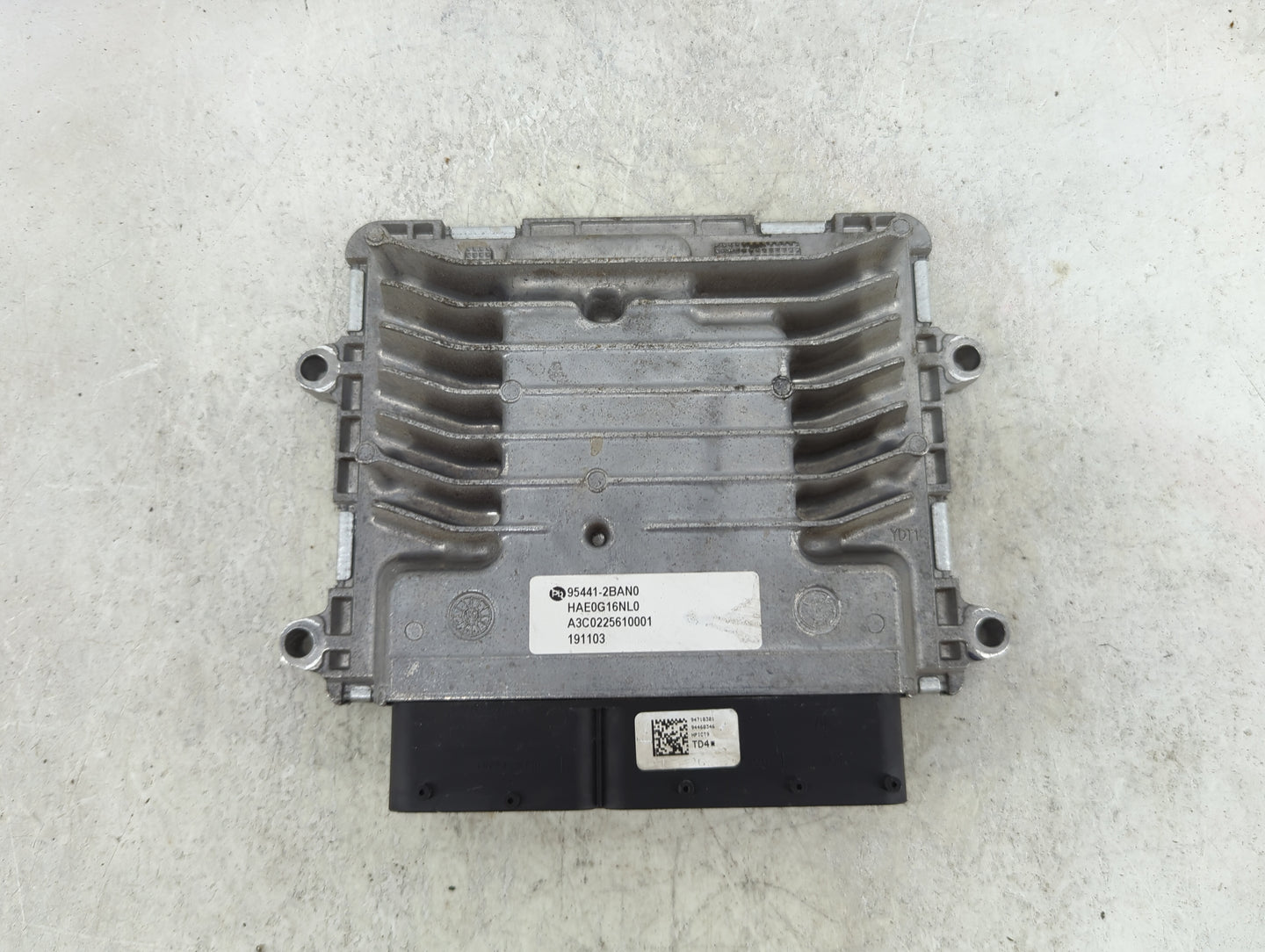 2017-2020 Hyundai Ioniq PCM Engine Control Computer ECU ECM PCU OEM P/N:95441-2BAN0 HAE0G16NL0 Fits Fits 2017 2018 2019 2020