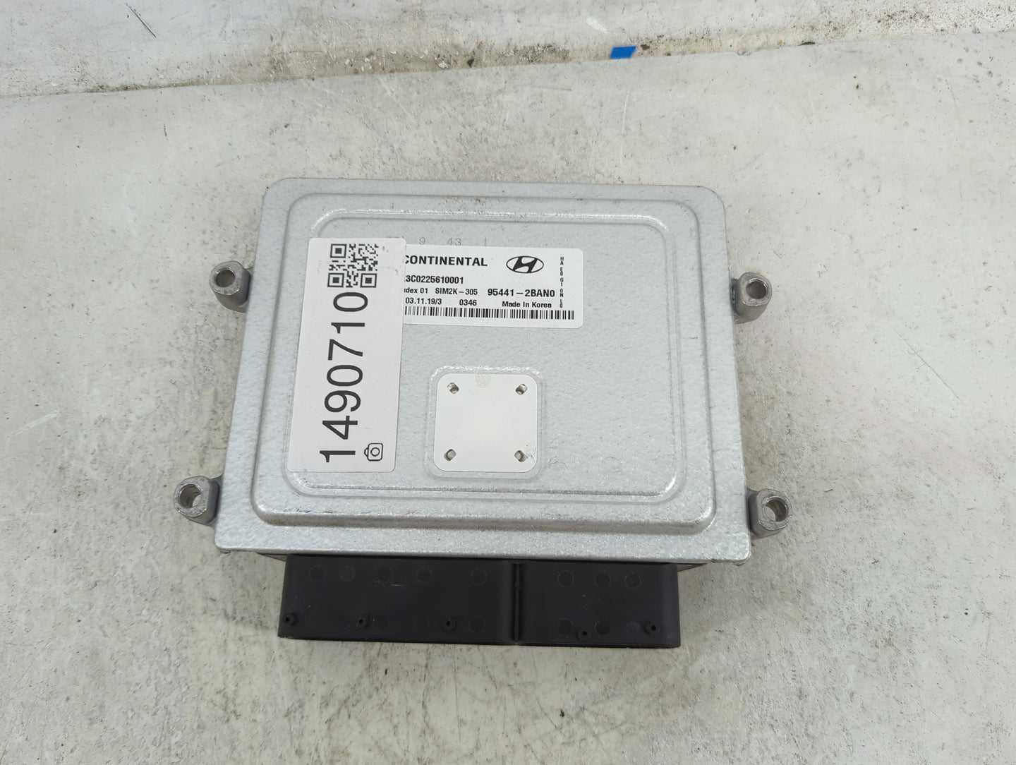 2017-2020 Hyundai Ioniq PCM Engine Control Computer ECU ECM PCU OEM P/N:95441-2BAN0 HAE0G16NL0 Fits Fits 2017 2018 2019 2020
