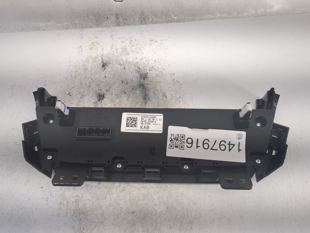 2020 Hyundai Ioniq Climate Control Module Temperature AC/Heater Replacement P/N:97250-G2AM0 Fits OEM Used Auto Parts - Oemus