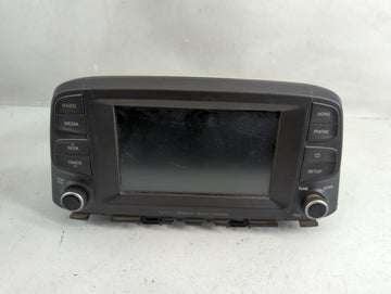 2019-2021 Hyundai Kona Radio AM FM Cd Player Receiver Replacement P/N:96160-J9160TMT Fits Fits 2019 2020 2021 OEM Used Auto 