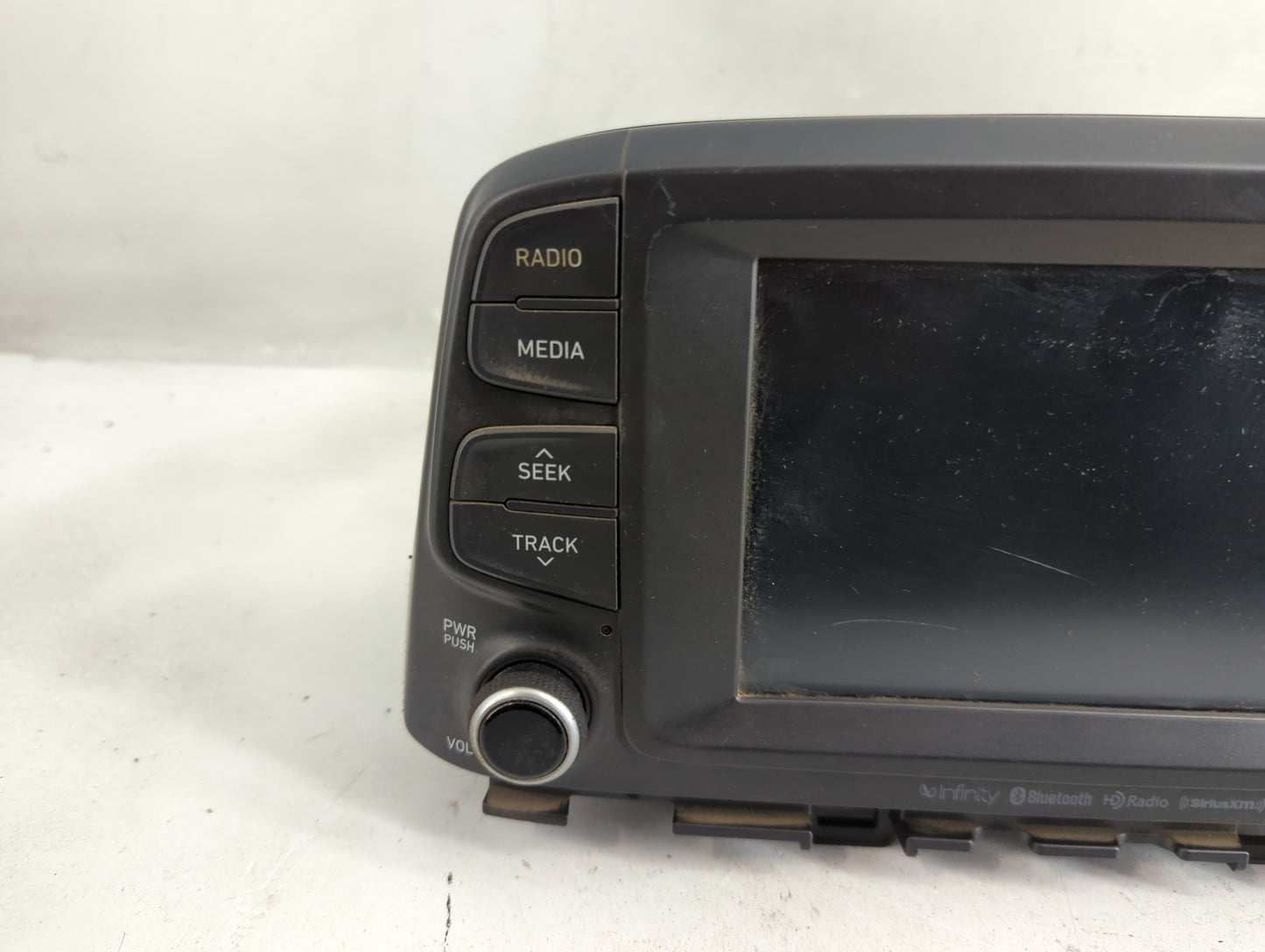 2019-2021 Hyundai Kona Radio AM FM Cd Player Receiver Replacement P/N:96160-J9160TMT Fits Fits 2019 2020 2021 OEM Used Auto 
