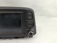 2019-2021 Hyundai Kona Radio AM FM Cd Player Receiver Replacement P/N:96160-J9160TMT Fits Fits 2019 2020 2021 OEM Used Auto 