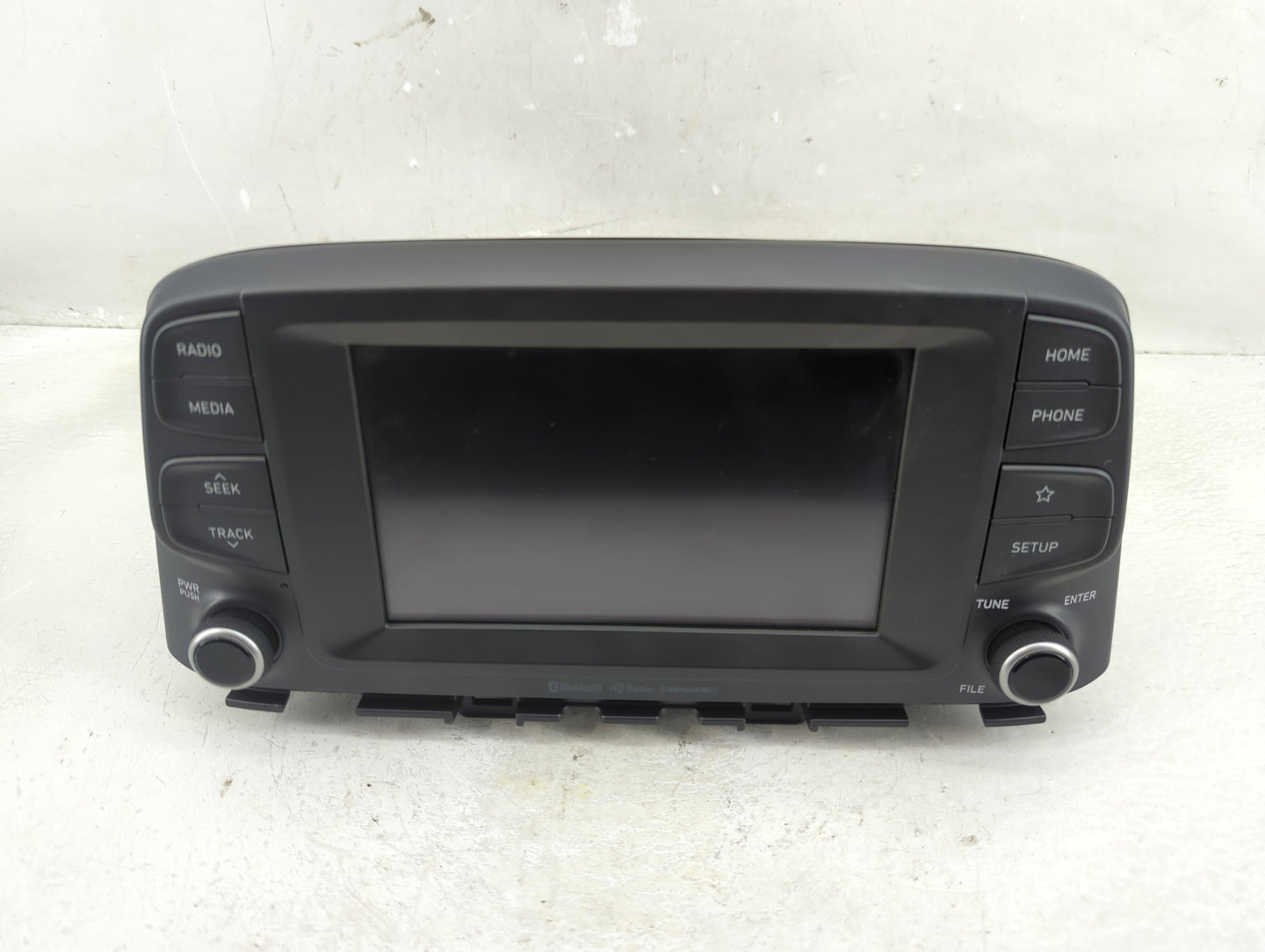 2018-2021 Hyundai Kona Radio AM FM Cd Player Receiver Replacement P/N:96160-J9110TMT Fits Fits 2018 2019 2020 2021 OEM Used 