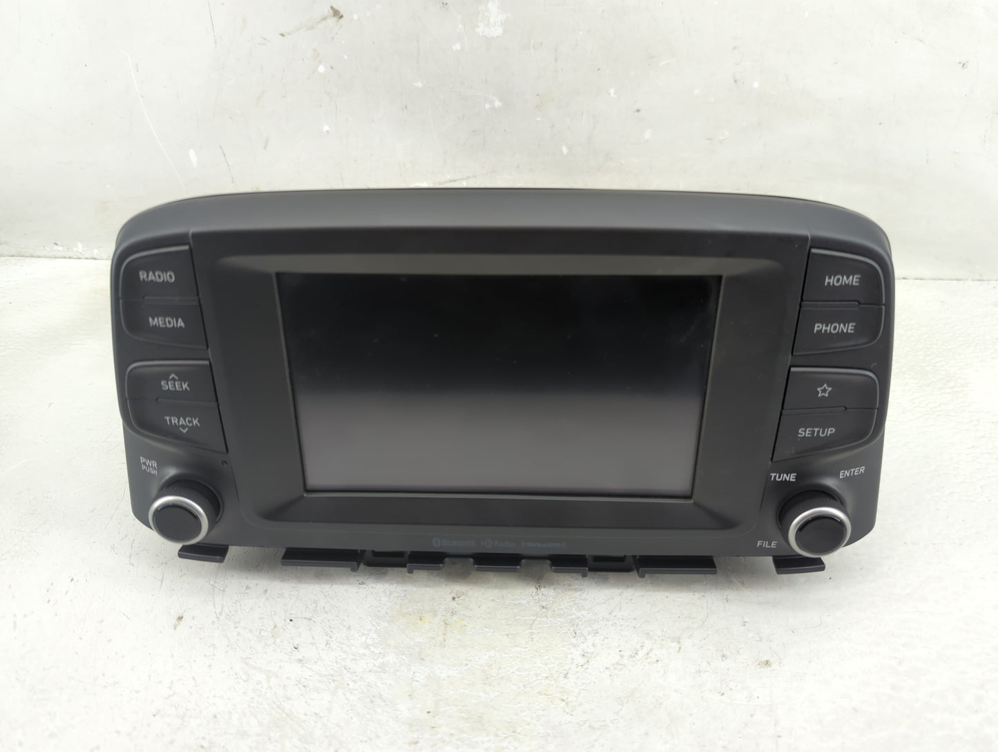 2018-2021 Hyundai Kona Radio AM FM Cd Player Receiver Replacement P/N:96160-J9110TMT Fits Fits 2018 2019 2020 2021 OEM Used 