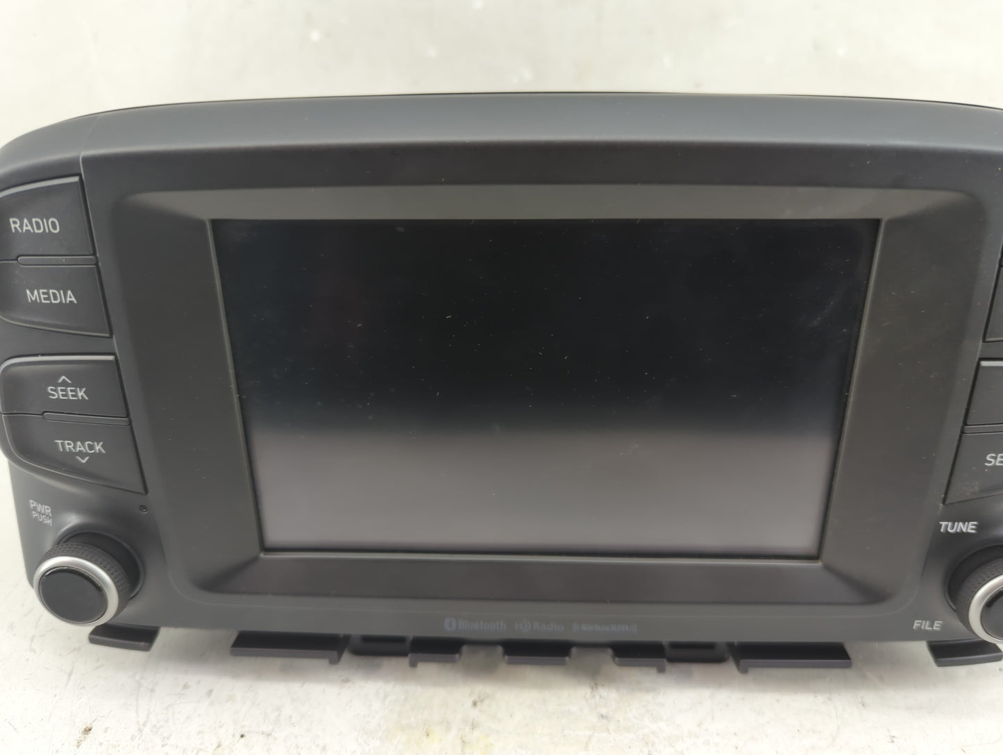 2018-2021 Hyundai Kona Radio AM FM Cd Player Receiver Replacement P/N:96160-J9110TMT Fits Fits 2018 2019 2020 2021 OEM Used 