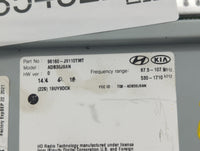 2018-2021 Hyundai Kona Radio AM FM Cd Player Receiver Replacement P/N:96160-J9110TMT Fits Fits 2018 2019 2020 2021 OEM Used 