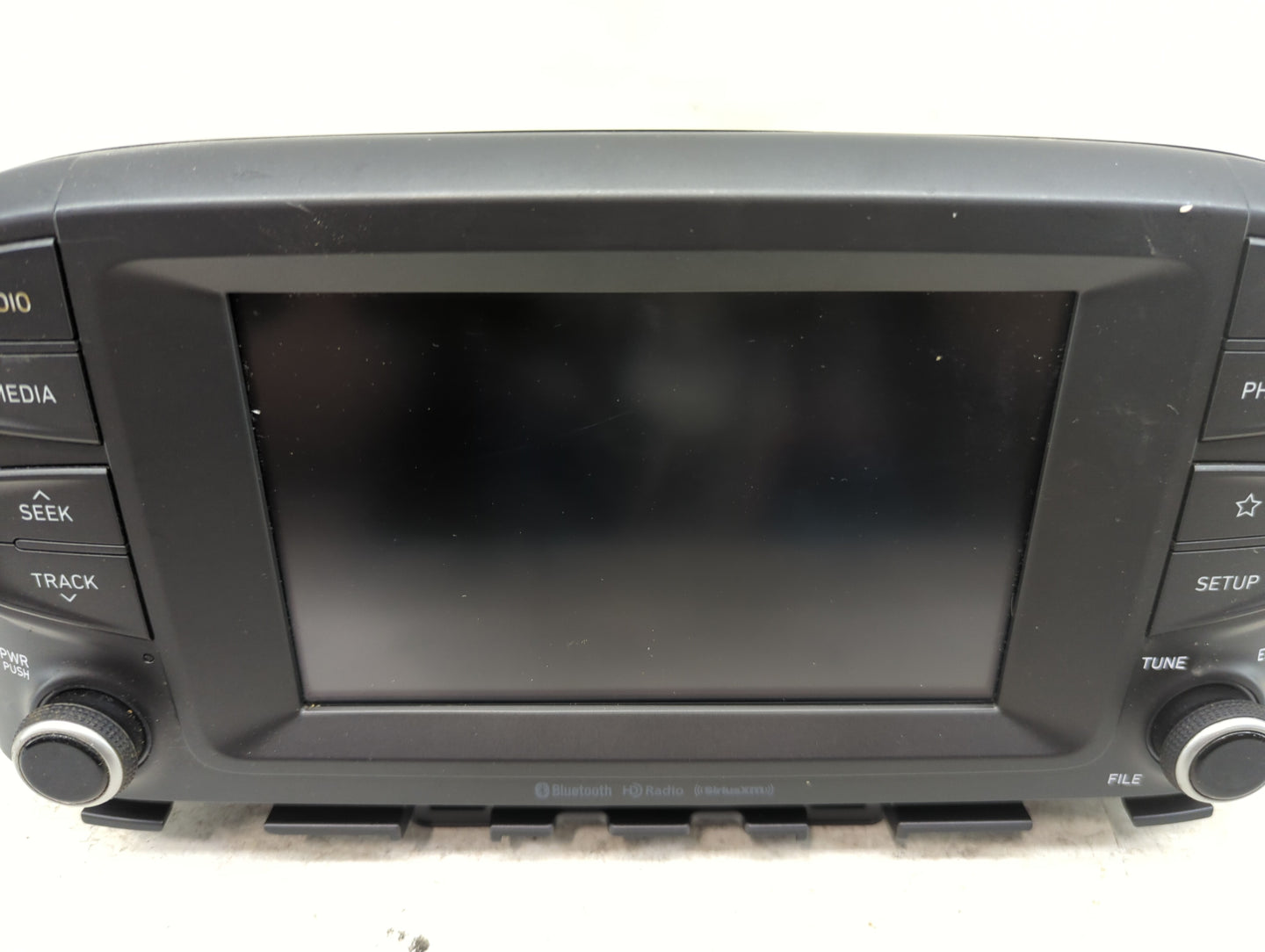 2018-2021 Hyundai Kona Radio AM FM Cd Player Receiver Replacement P/N:96160-J9110TMT Fits Fits 2018 2019 2020 2021 OEM Used 