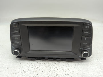 2018-2021 Hyundai Kona Radio AM FM Cd Player Receiver Replacement P/N:96160-J9110TMT Fits Fits 2018 2019 2020 2021 OEM Used 