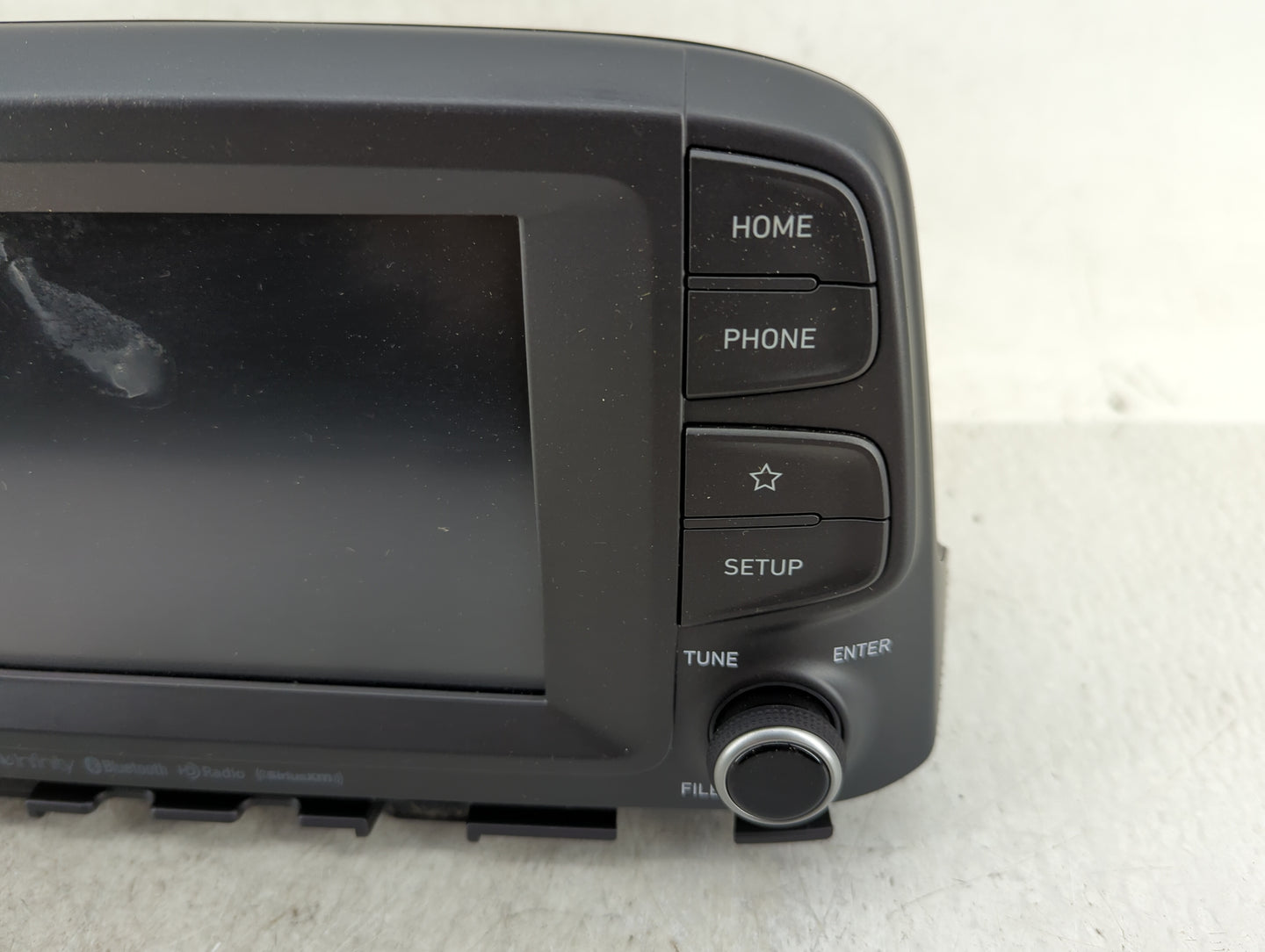 2019-2021 Hyundai Kona Radio AM FM Cd Player Receiver Replacement P/N:96160-J9160TMT Fits Fits 2019 2020 2021 OEM Used Auto 