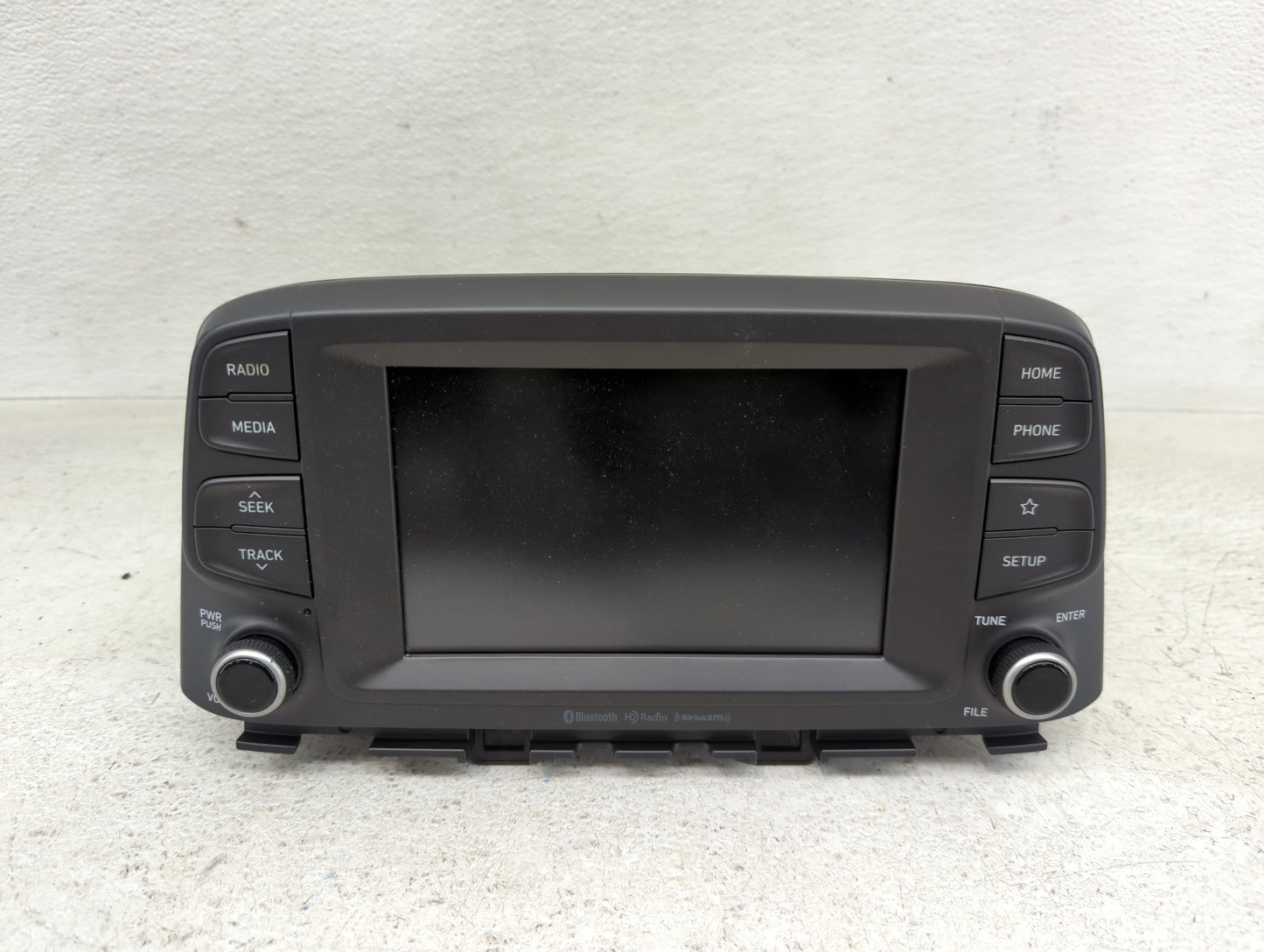 2018-2021 Hyundai Kona Radio AM FM Cd Player Receiver Replacement P/N:96160-J9110TMT Fits Fits 2018 2019 2020 2021 OEM Used 