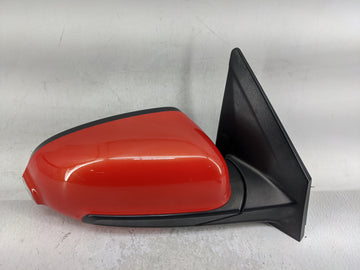 2018-2021 Hyundai Kona Passenger Right Side View Manual Door Mirror Red - Oemusedautoparts1.com