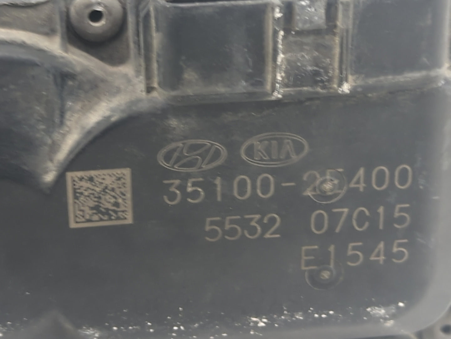 2018-2021 Hyundai Kona Throttle Body P/N:35100-2E400 Fits Fits 2012 2013 2014 2015 2016 2018 2019 2020 2021 OEM Used Auto Pa